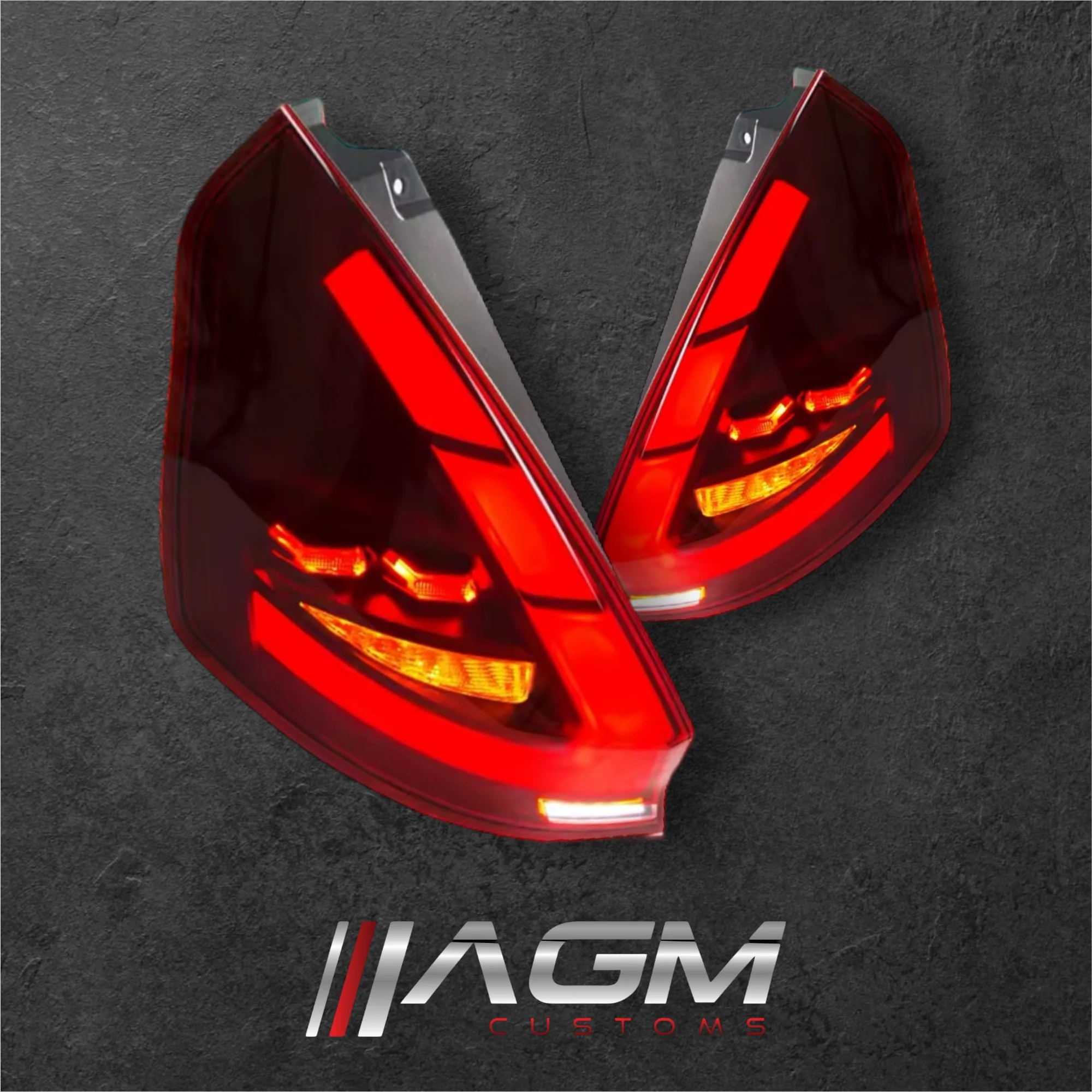 Fiesta MK7/7.5 LED Taillights (RED LENSE) - Image 2