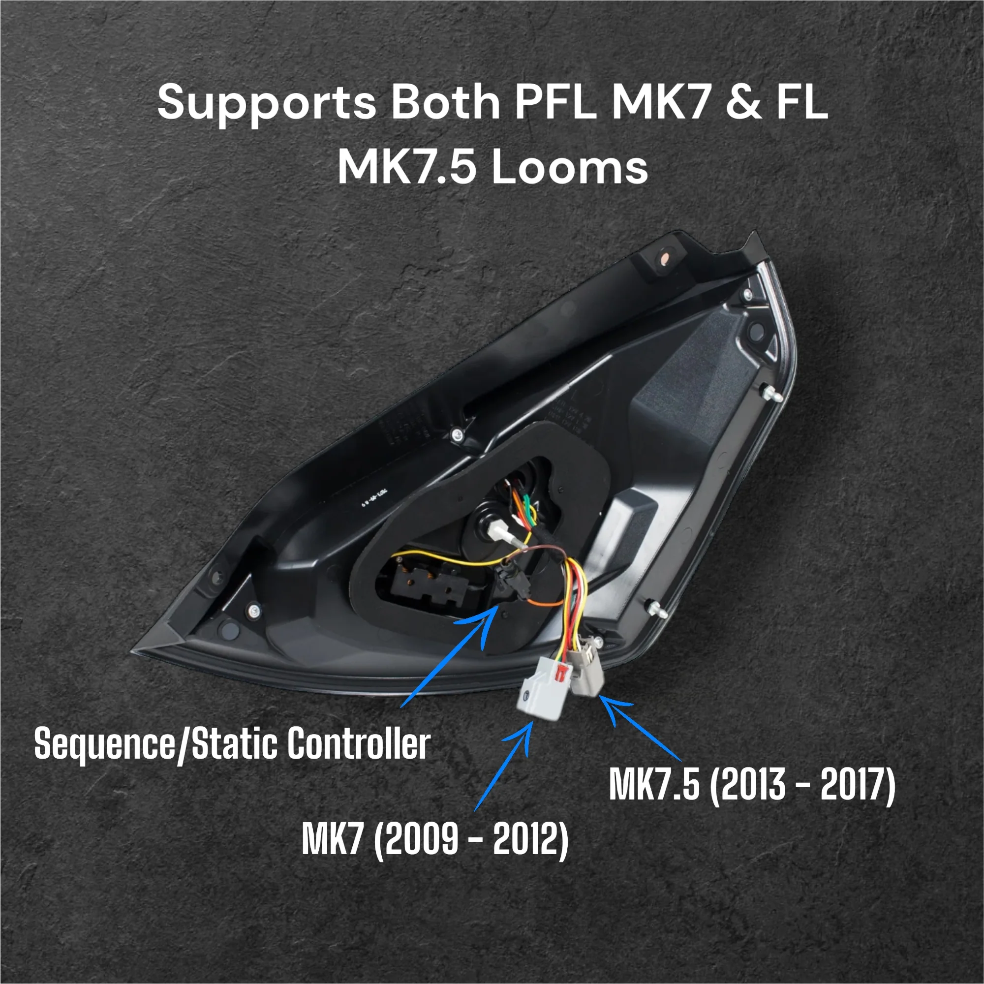 Fiesta MK7/7.5 LED Taillights (RED LENSE) - Image 3