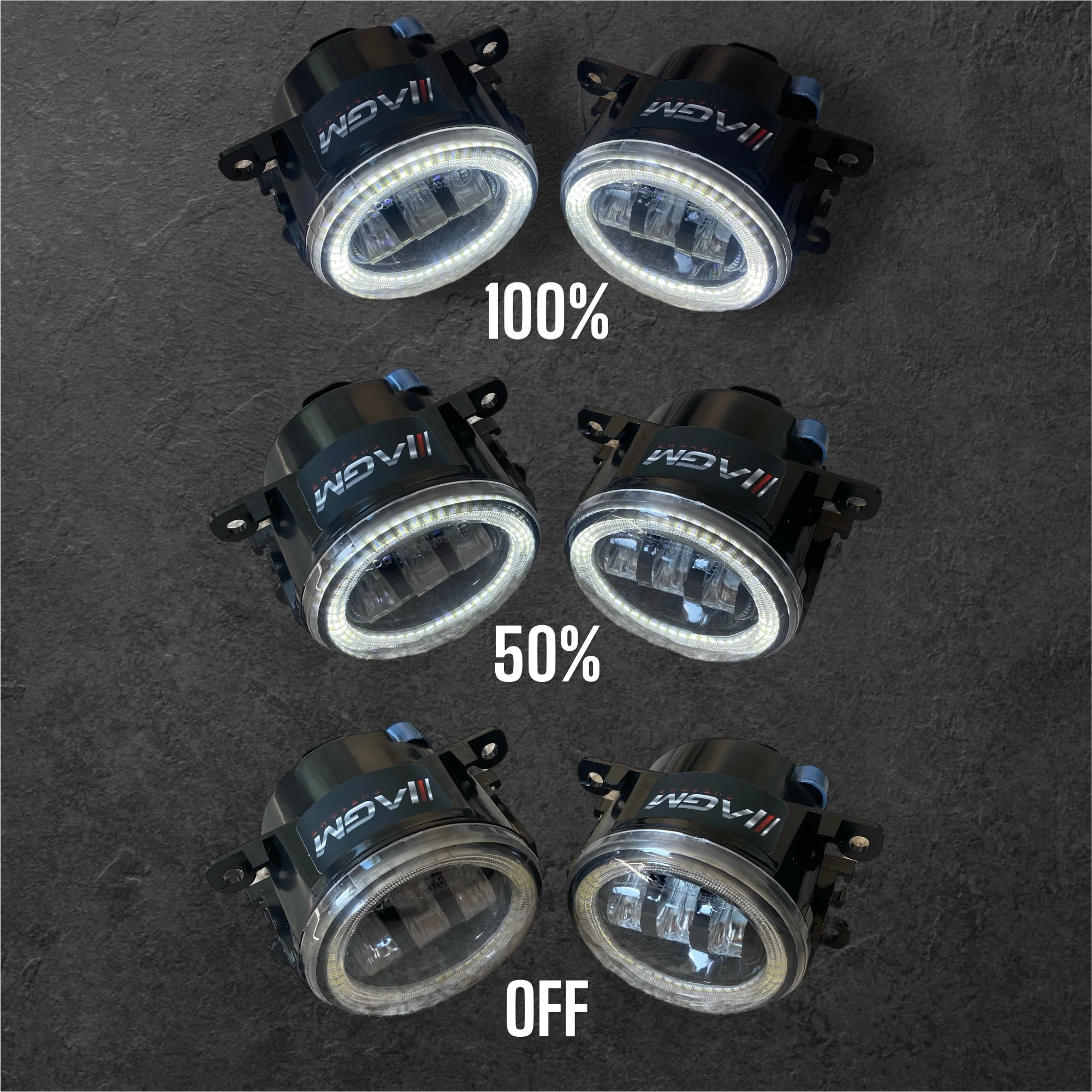 Ford Fiesta MK7.5 Halo Integrated Fog Lights - Image 3