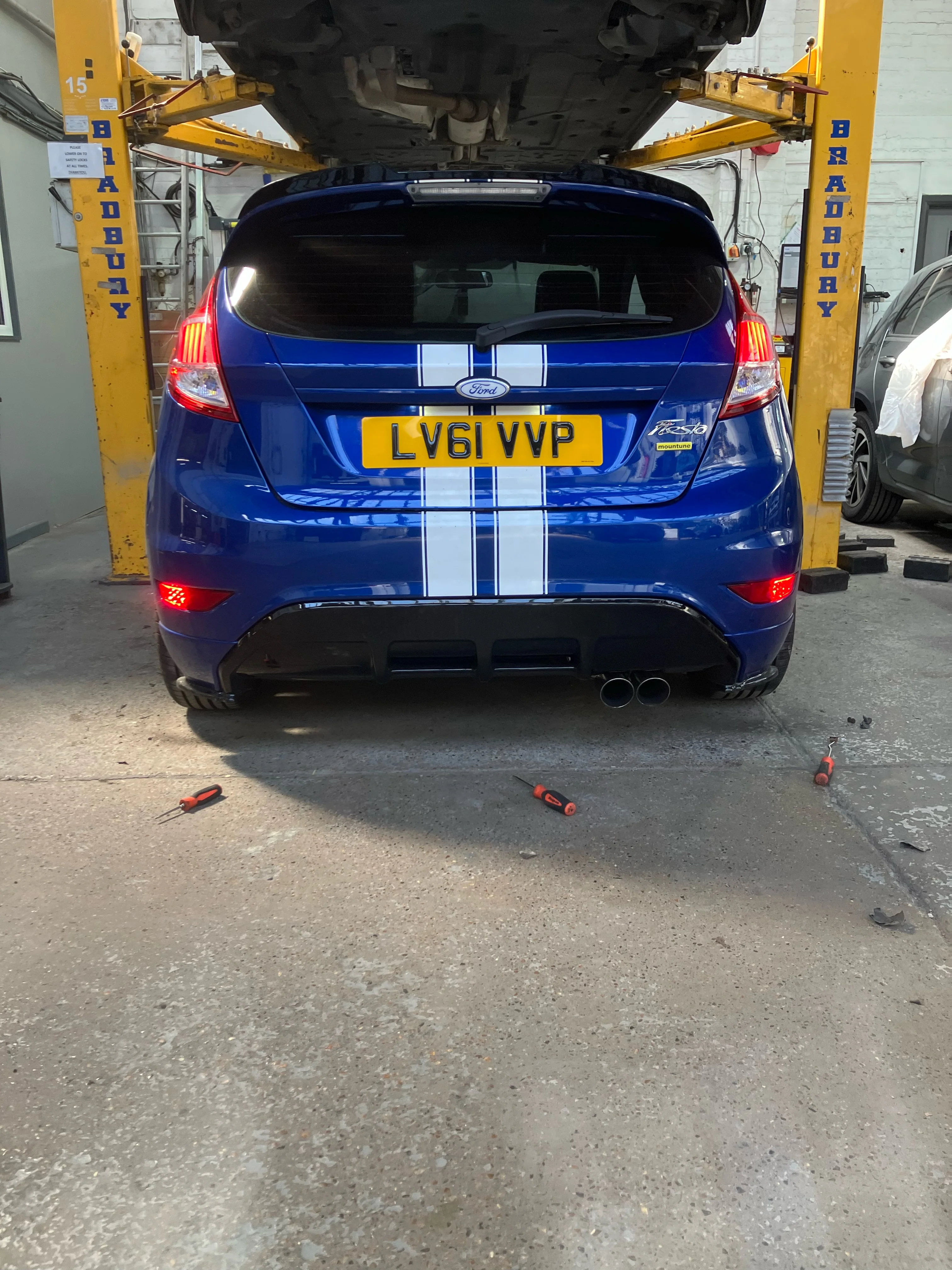Ford Fiesta MK7/7.5 Rear Bumper Dual LED Fog Lights - Image 10