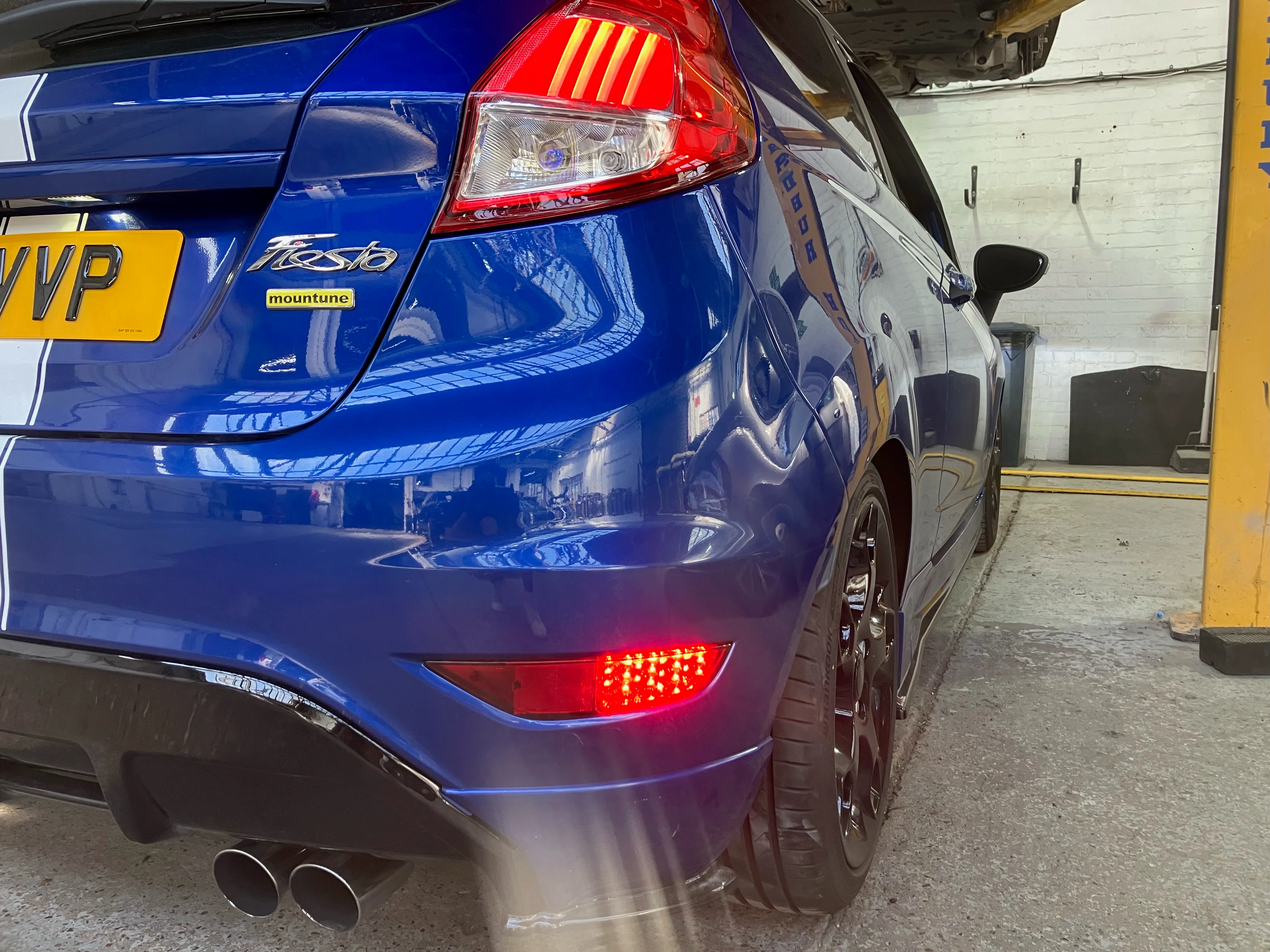 Ford Fiesta MK7/7.5 Rear Bumper Dual LED Fog Lights - Image 11