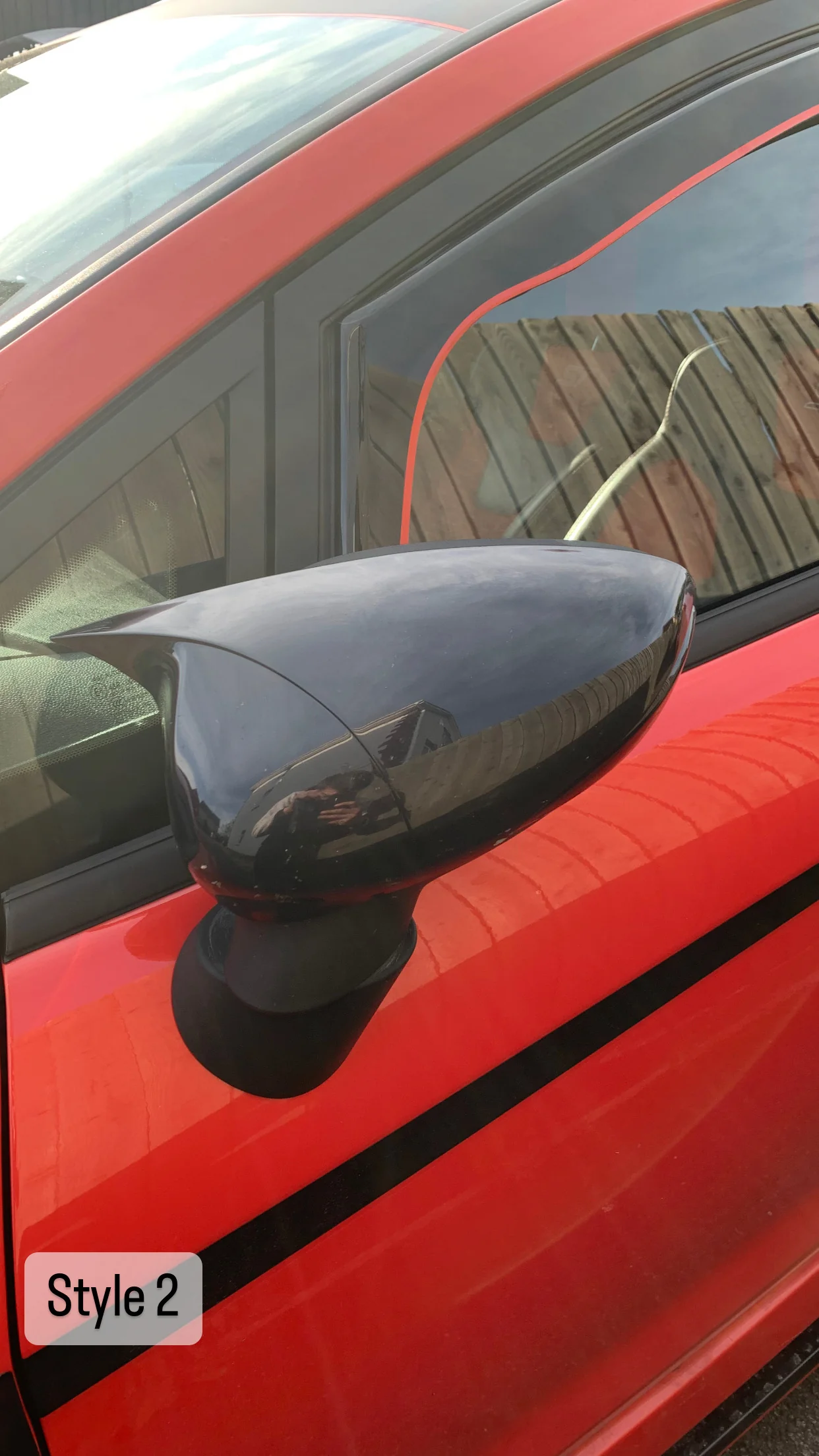 M - Style Aggressive Pointed Wingmirror Caps - Image 5