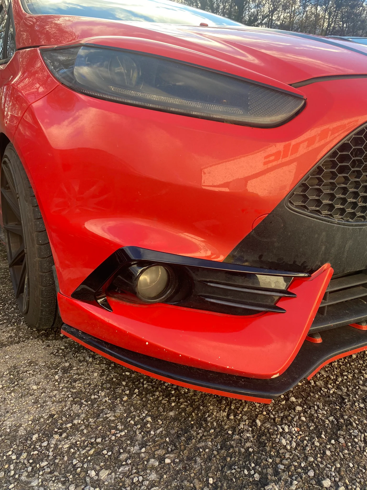 MK7.5 Fiesta ST Front Bumper Extensions - Image 3